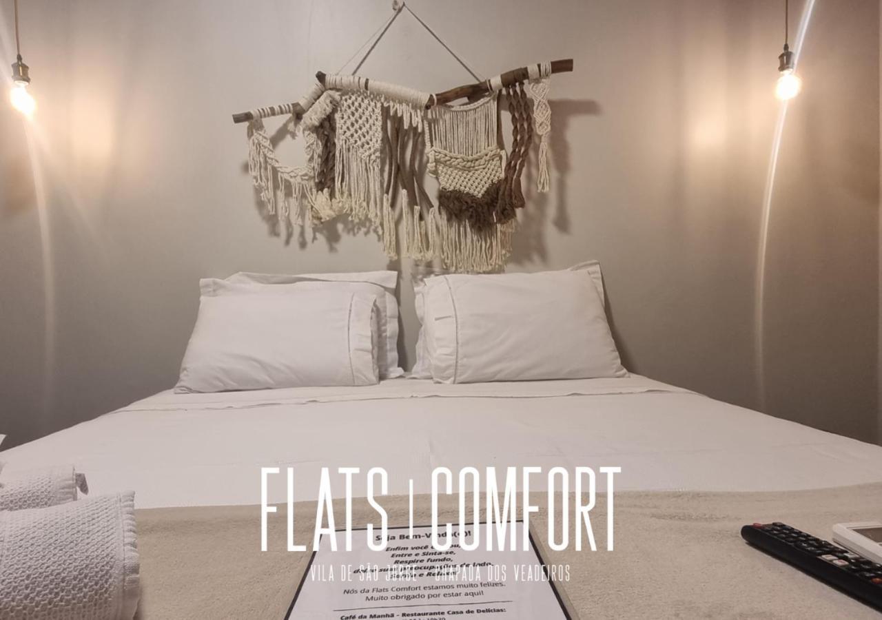 Novidade Flats Comfort Na Vila De Sao Jorge - Chapada Dos Veadeiros Hotel ภายนอก รูปภาพ